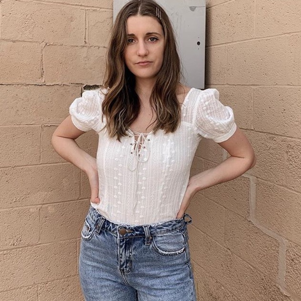 White top